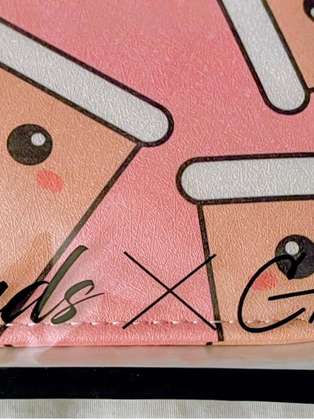 Laptop Sleeve for 15” Pink Bubble Tea with Kawaii Boba Print - Picture 4 of 14